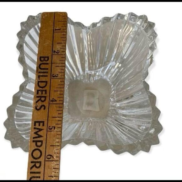 NEW Mikasa Crystal Lydia 6" Tulip Bowl - Picture 3 of 4